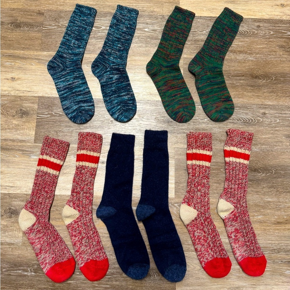 Knit socks